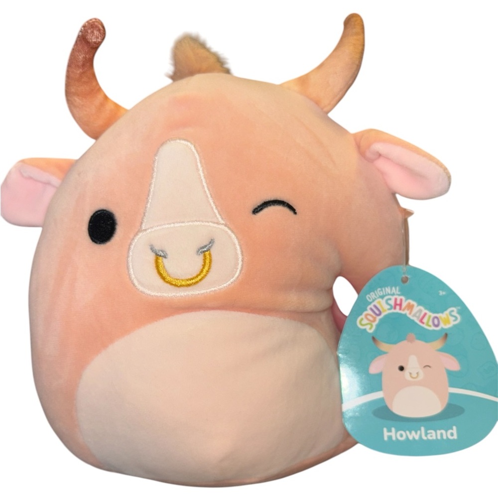 NWT Howland the Bull Squishmallow